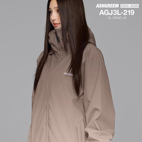 ASHGREEM (アッシュグリーム) 25-26 【予約商品】 スノーボードウェア ジャケット 単品 フルシーム グラデ AGJ3L-219 スノーウェア スノボウェア スキーウェア スノボーウェア 上 スノージャケット メンズ レディース 新作